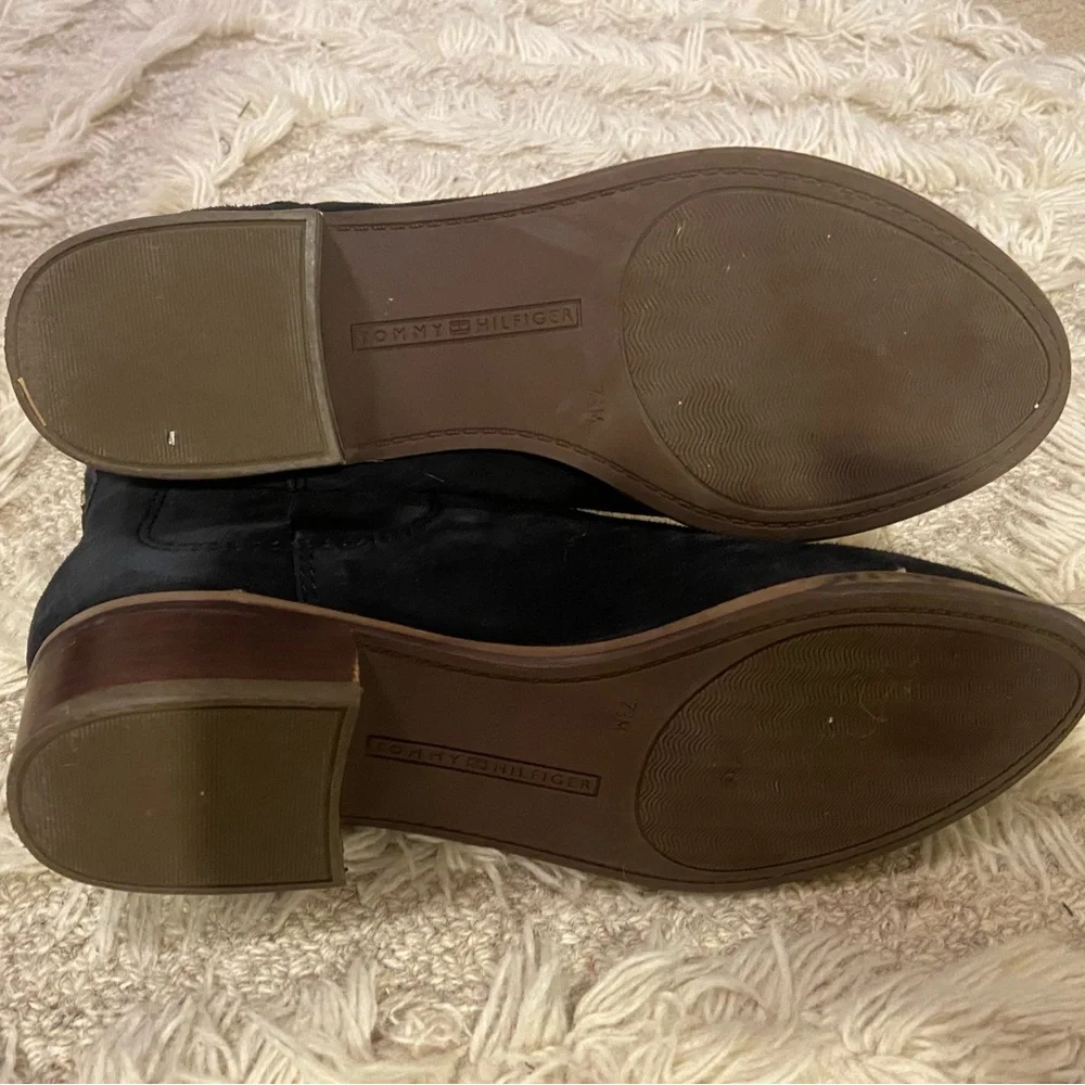 Suede Tommy Hilfiger Booties - Picture 7 of 8